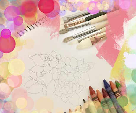 アートセラピーをお届けいたします アートを通して、ご自身の無意識と対面してみませんか？ イメージ1