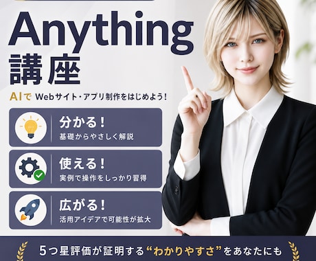 初心者歓迎！Anythingの使い方教えます イメージ1