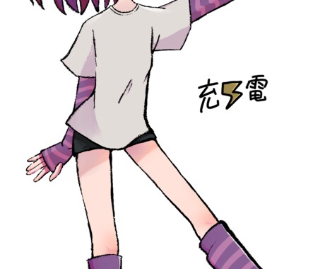 イラストご依頼募集いたします 病みかわいい系デフォルメイラストを描きます✨ イメージ2