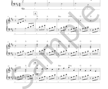 楽曲の耳コピ/編曲（アレンジ）/採譜など承ります 【修正無制限】¥1,500〜 まずはお気軽にご相談ください！ イメージ2