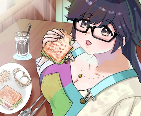 活動用のイラスト描きます セクシーからぽちゃまで幅広くかけますよ! イメージ1