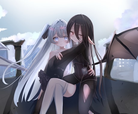 ふわかわイラスト制作アイコン・立ち絵等描きます 柔らかい雰囲気の絵が好きな方に イメージ1
