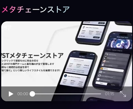 最先端の稼ぎ方教えます メタチェーンストアを本社より安く提供致します。 イメージ1