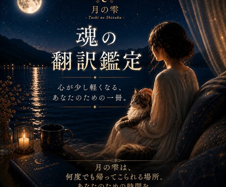 魂の翻訳で心を優しく整えます 不安な心を整理し、前へ進む一歩を届けます イメージ1