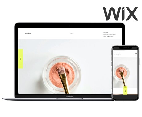 Wixで高品質なホームページをお作りします ◉短納期・維持費0円で雰囲気に適したページをご提供します イメージ1