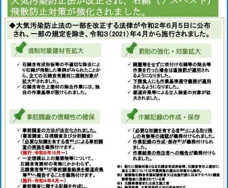 石綿作業従事者　特別教育の資格を発行します 石綿取扱作業従事者　特別教育　安全衛生WEB講座 イメージ1
