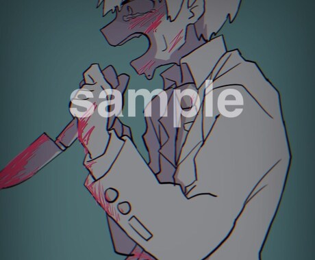 シンプルなイラスト描きます 友達にイラストを送りたい方SNSなどのアイコンにしたい方など イメージ2