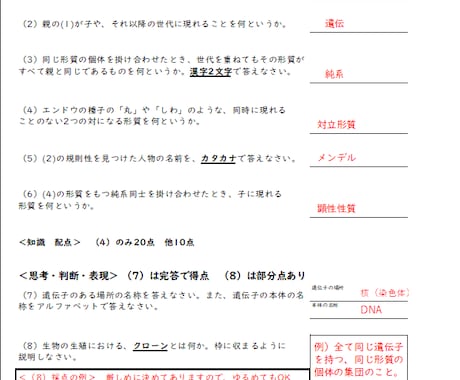 8月末まで割引！小中学校小テスト作成いたします 安価（1500円程度）に、小テスト作成業務を効率化したい方へ イメージ2