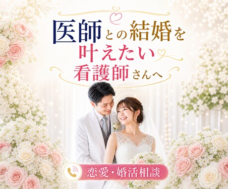 医師と結婚したい看護師さんの恋愛相談に乗ります 忙しさ・連絡頻度・結婚観を男性看護師目線で整理します イメージ1