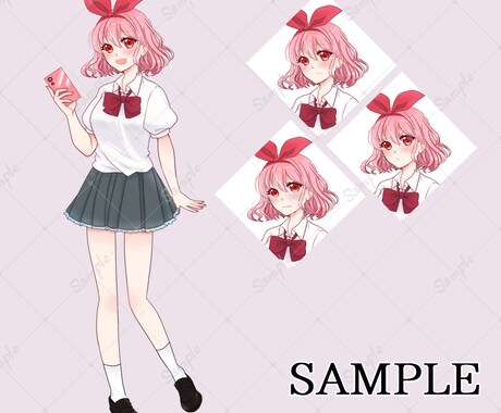 立ち絵作成いたします  イメージ2