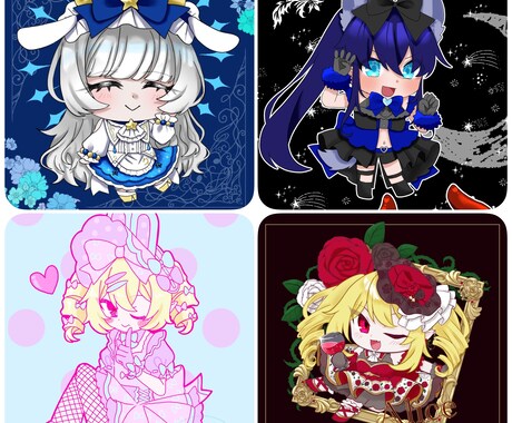 可愛い、綺麗なイラストを描きます あなたのかわい子ちゃんを描かせてください! イメージ2
