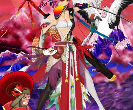キャラクターのイラスト制作致します かっこいい、可愛いキャラクターを希望でしたら実現します。 イメージ2