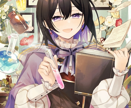 綺麗でかわいいイラストを描きます イメージ1