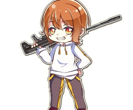 商用利用可！可愛いイラスト描いちゃいます SDキャラ・デフォルメキャラ・立ち絵 イメージ2