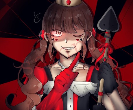 SNS用アイコンや夢絵,歌ってみた等の絵を描きます 最安値でこだわる＆ランダム作成で楽しめる！最短2日で完成！！ イメージ2