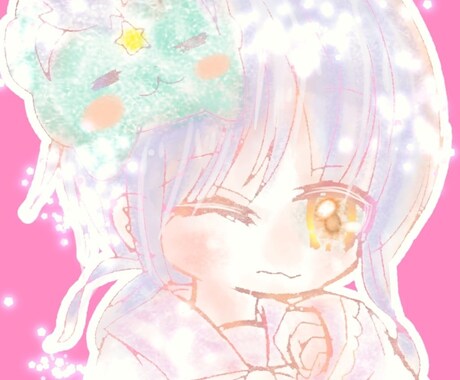 SNS等のアイコンイラスト描きます デフォルメキャラのイラストを心を込めて描かせていただきます！ イメージ2