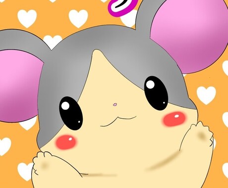 Twitter等のアイコンを作成しまます 可愛いキャラクターをメインとしたアイコンを描きます。 イメージ2