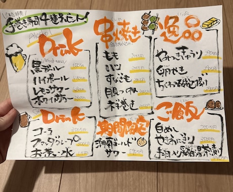 全て手書きでなんでも書きます 7〜9月限定／ 2000円で初回モニター様募集！ イメージ1
