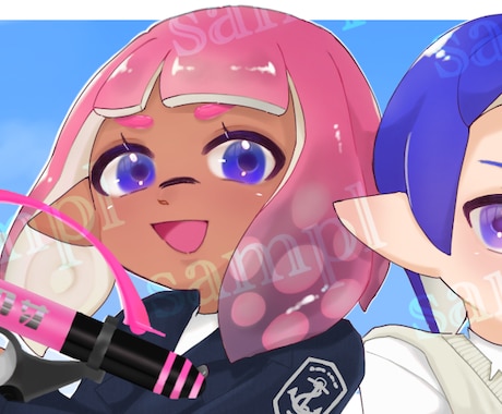 かわいいイラスト描きますます あなたのキャラクターをさらに可愛く！ イメージ2