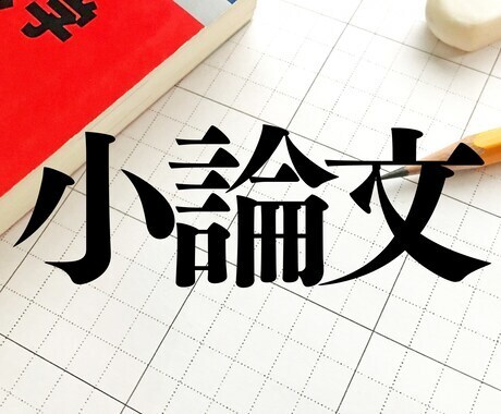 24時間即納！志望大学出題傾向対応小論文添削します 最低価格！志望校の傾向に応じた添削指導！解答例と予想問題付！ イメージ1
