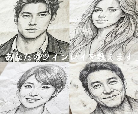 スピリチュアルパワーで貴方のツインレイを教えます 《出逢えたら奇跡》どんな人？もしかしてあの人？イニシャル付♪ イメージ2