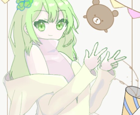 Twitter等のSNS用のアイコン描きます とりあえずお試しで安く有償依頼してみたい方!! イメージ2