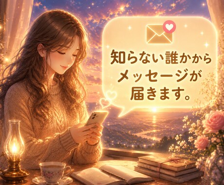 あなたの幸せを願う存在から★メッセージ届きます 詳細不要★★★あなたの知らない誰かからメッセージ イメージ1