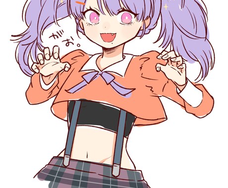 Vtuberなどに！立ち絵イラストデザイン描きます 配信、TRPG、ゲーム制作などに！ イメージ2