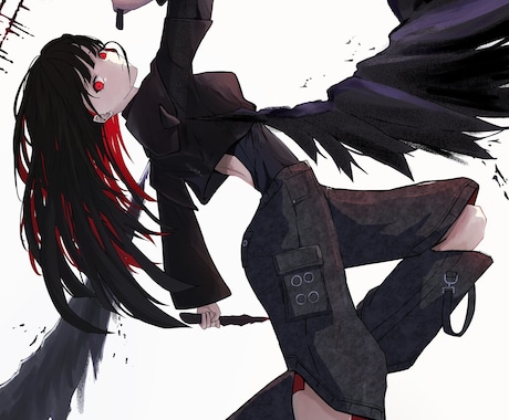 人物・キャラクター等のイラストを制作いたします SNSアイコン・Vtuber・YouTubeサムネなど イメージ2
