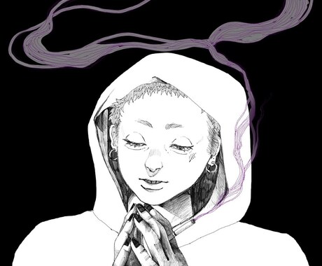 アイコンサイズ（正方形）のイラスト承ります ご要望に沿った正方形の線画イラスト・色付イラスト承ります イメージ2