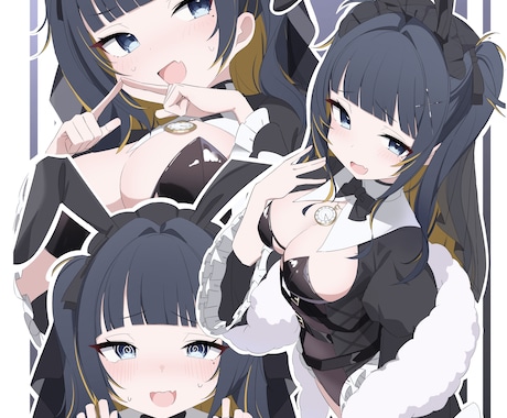 セクシーでかわいい女の子のイラストを描きます 3日で納品！セクシーでかわいい女の子のイラストを描きます！ イメージ2