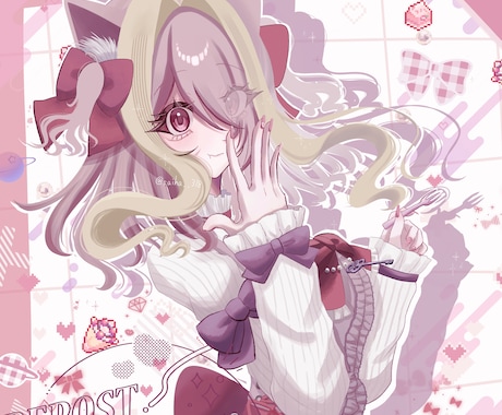 可愛い全身イラストを作成います MVイラスト、立ち絵などご希望のイラストをお作りいたします！ イメージ1