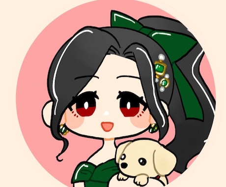 写真からキュートなミニキャラ似顔絵をお描きします 早期納品も対応！SNS・ウエディング・プレゼントにぴったり イメージ2