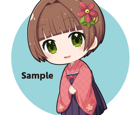 可愛いミニキャラ描きます SNSのアイコンなどに！2頭身～のSDキャラです イメージ2