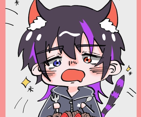 配信者さん向けSDイラスト描きます イメージ1