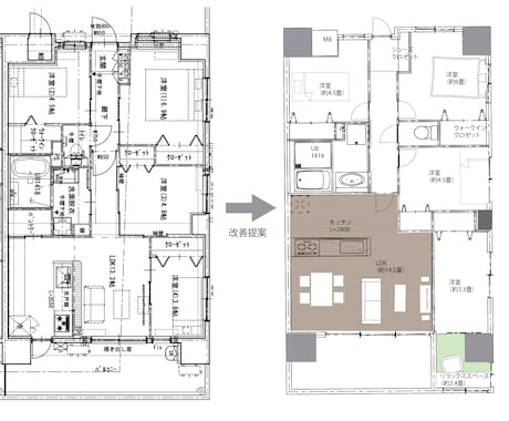一級建築士がマンションの間取り提案いたします ご要望のプラン＋ご提案プランの２案ご提案させていただきます イメージ1