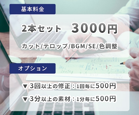 格安2本セット！ショート動画の編集します Youtube・Instagram・Tiktokなどに対応！ イメージ2