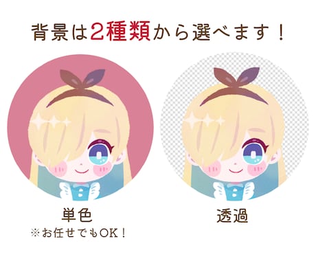 最短３日！ほんわかキュートなアイコン作成します あなたの魅力、ぎゅっと可愛く表現します♡ イメージ2