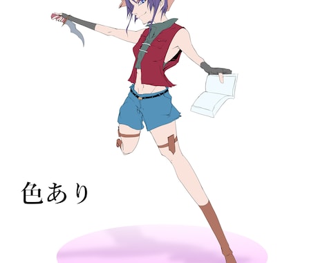 ゲームキャラクターデザインします フリー素材ではなくあなたのゲームにオリジナルを使いませんか？ イメージ2