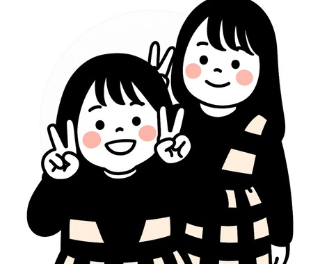 シンプルで可愛いアイコン作ります 写真からシンプルで可愛いイラストを作成します!最短即日! イメージ2