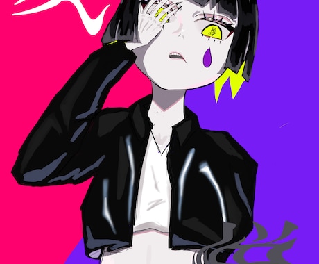あなただけのイラスト作成致します かっこいい女性をメインにあなただけのイラスト制作します。 イメージ1