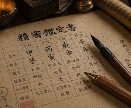 韓国正統15年の業を解く占術家の人生好転鑑定ます 四柱推命と地蔵干分析で、あなたの運命を切り拓く道を示します イメージ2