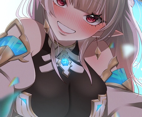 やり取り最小限！キャラクターイラスト制作いたします やり取り最小限！おまかせで制作するシンプルコミッションです。 イメージ2