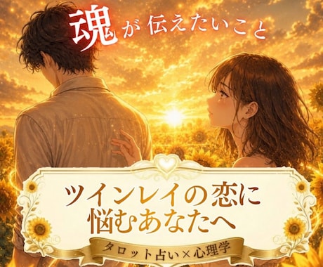 ツインレイのお相手の気持ちと魂の声を届けます 嫌いになったの？サイレント期間に不安を抱えるあなたへ イメージ1