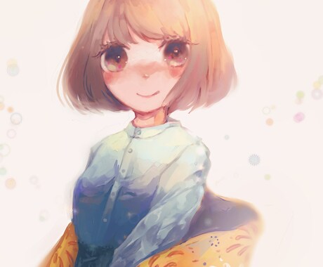 丁寧な取引目指してキャライラスト描きます お菓子のようなキャライラストで活動を応援！【地域割対応】 イメージ2