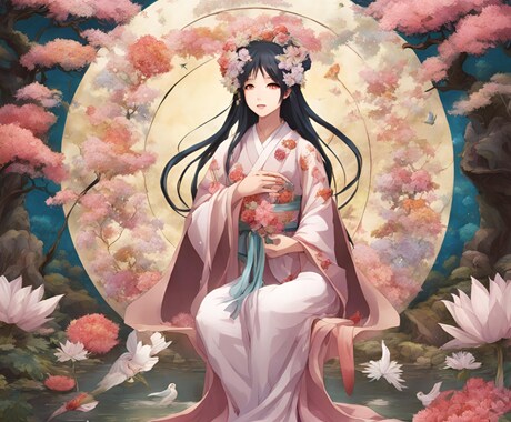 前向き自信を持って自分らしく生きるヒーリングします 木花咲耶姫様の愛溢れるお姫様ヒーリング イメージ1