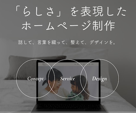 らしさを探すブランディングセッションをします HP制作の前に、コンセプト・サービスを見直しませんか？ イメージ1