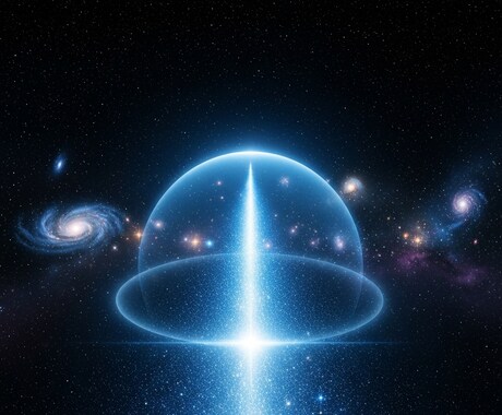 宇宙霊視で波動修正と結界設定を行います 波動を整え、高次元結界で願望成就を後押しします イメージ1