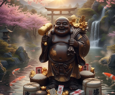 お金に困っている方向け！大黒天様とご縁をつなぎます 専用祈願!言わずと知れた大黒天様の大金運パワーをあなたへ!! イメージ1