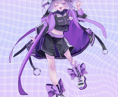TRPGやUTAUに使える女の子の立ち絵を描きます イメージ1